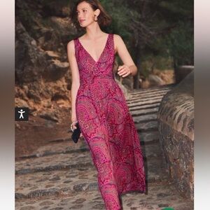 NWT Boden Sleeveless Maxi Jersey Dress